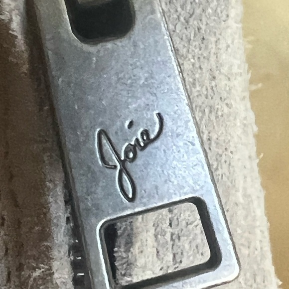 𝅺JOIE gray suede silver rivet bootie size 36 - Picture 5 of 6